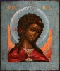 Икона Архангел Михаил, из деисусного чина  19 век