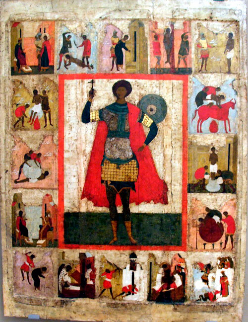 Великомученик Георгий Победоносец. 16 век