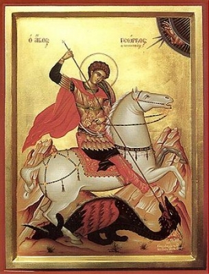 Икона Георгий Победоносец 