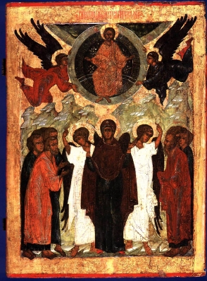Икона Вознесение Христово  16 век.