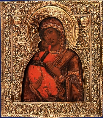 Икона Богоматерь Владимирская 