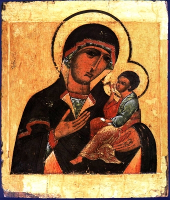 Икона Богоматерь Одигитрия, типа Грузинской